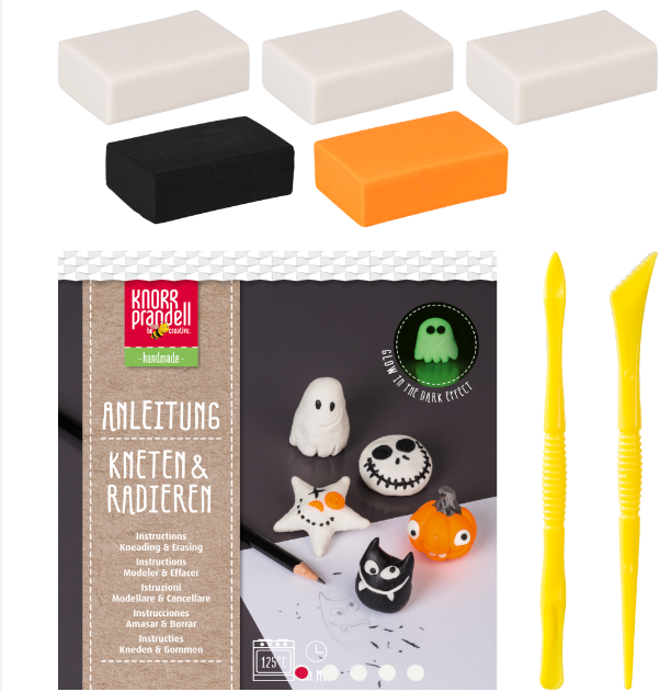 Knutselset kneden en wissen Halloween